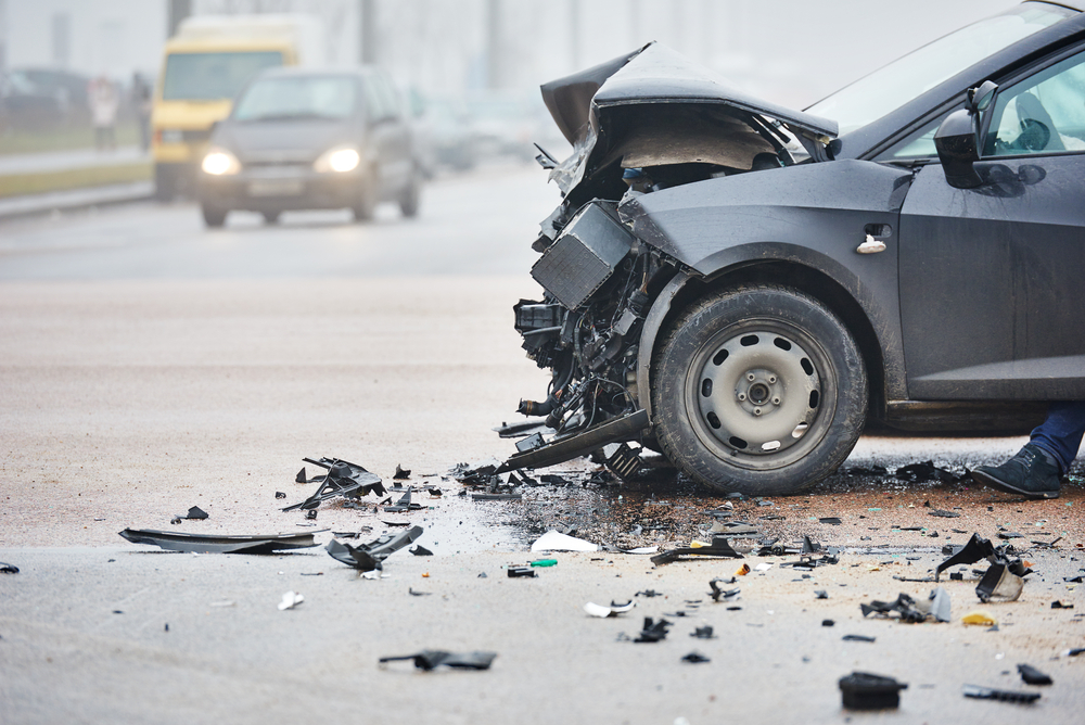 Priest In Wreck After Being Ordained